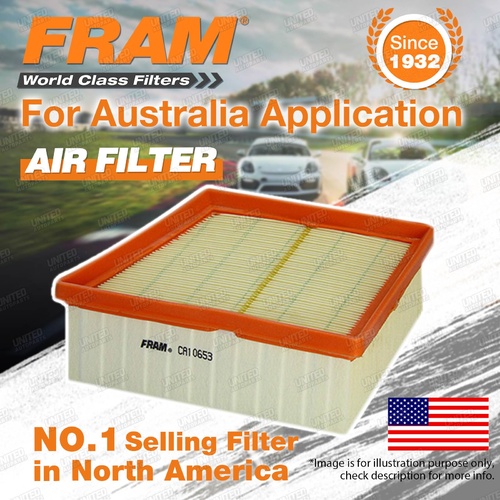 Fram Air Filter for Ford Ecosport BK 3Cyl 4Cyl 1L 1.5L Ptrl 12/2013-On Ref A1749