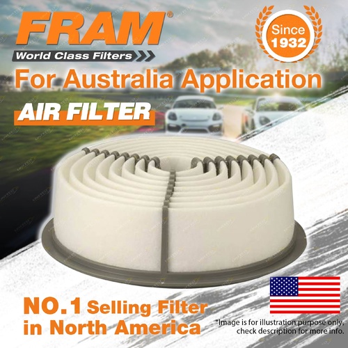 Fram Air Filter for Toyota Hilux VZN130 V6 3L Petrol 08/1990-11/1995 Refer A455