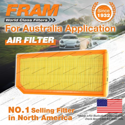 Fram Air Filter for Audi A3 TT 8P 8J 4Cyl 2L Petrol 2003-2013 Refer A1640