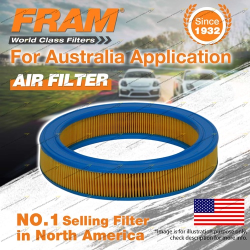 Fram Air Filter for Holden Astra LD 4Cyl 1.6L Petrol 07/1987-1989 Refer A329