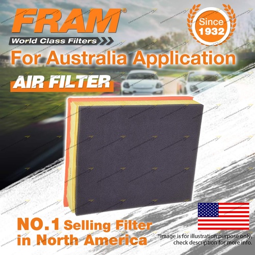 Fram Air Filter for Volkswagen Amarok 2H 4Cyl 2L Turbo Diesel Petrol 2010-On