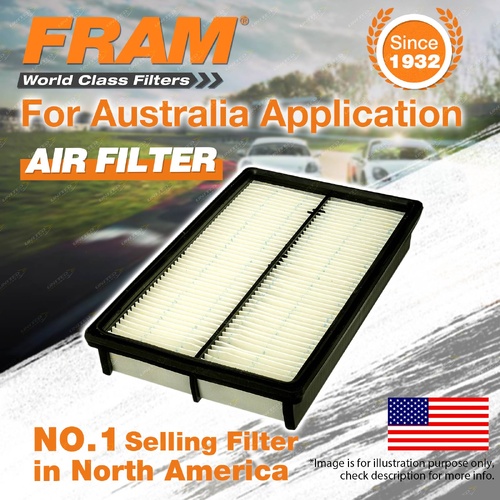 Fram Air Filter for Ford Laser TX3 KF KH BG6PF BG8PF BG8RF BG5PF 4Cyl Refer A487