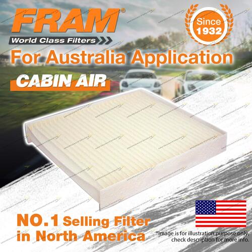 1 Piece Fram Cabin Air Filter for Isuzu D-MAX TF MU-X 4Cyl Height 30mm