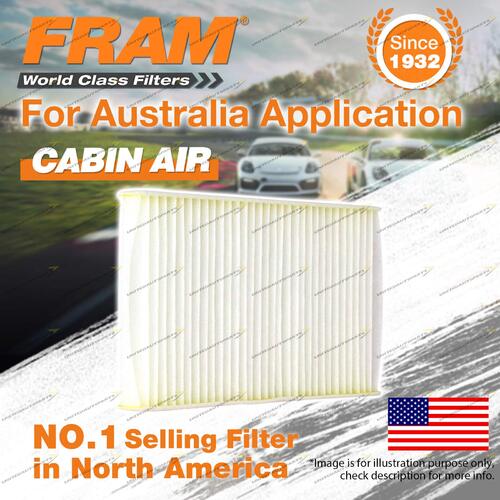 Fram Cabin Air Filter for Nissan Juke F15 Pulsar Exa 4Cyl Petrol Height 30mm