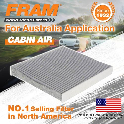 Fram Cabin Air Filter for Audi A3 RS3 S3 8V Q2 GA TT FV 4Cyl 5Cyl 2012-2018