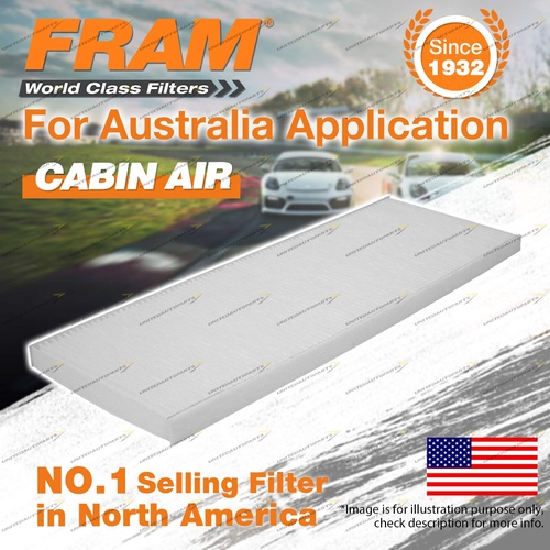 Fram Cabin Filter for Holden Vectra JR JS 4Cyl V8 Turbo Diesel Petrol 1995-2003