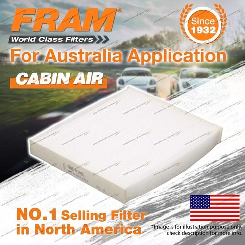 Fram Cabin Air Filter for Mazda 2 DY 6 GG GY 4Cyl 2002-2008 Activated Carbon