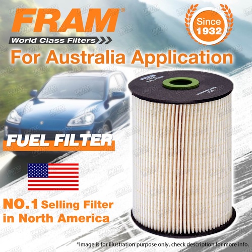 Fram Fuel Filter for Audi A3 8P 2.0 TDI 4CYL Turbo Diesel Refer R2659P