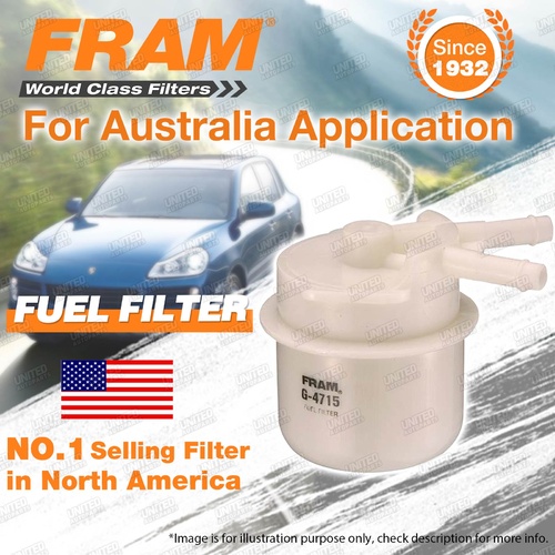 Fram Fuel Filter for Toyota Corolla EE96 EE96V EE97G EE98 EEF98 GL GLX AL20 AE92