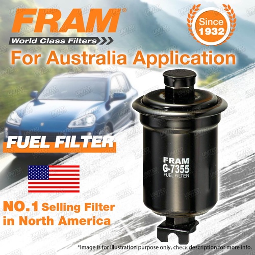 Fram Fuel Filter for Toyota Camry SXV20R 4cyl 2.2 Petrol 5S-FE EFI Refer Z481