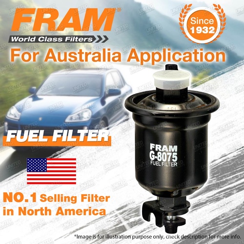 Fram Fuel Filter for Mitsubishi Mirage Pajero Challenger K99W PA Petrol Ref Z515