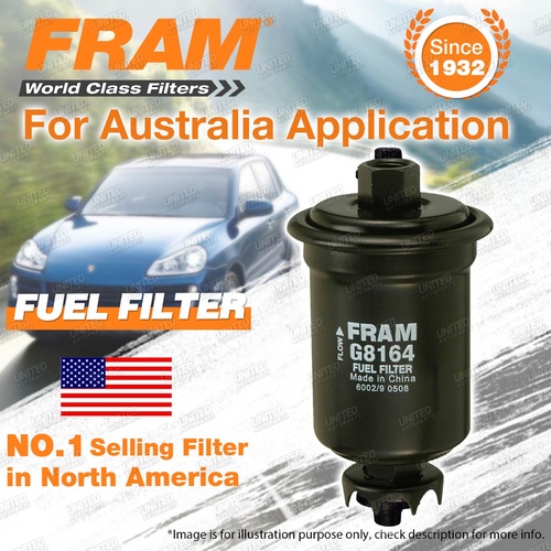 Fram Fuel Filter for Hyundai Lantra KF 4CYL 1.6 Petrol G4CRL 91-92 Refer Z441