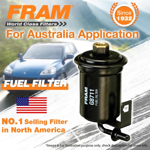 Fram Fuel Filter for Toyota Landcruiser FZJ105 UZJ100R 6CYL 4.5 V8 4.7 Petrol