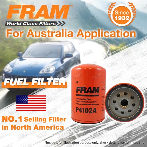 Fram Fuel Filter for Holden Vectra JR JS 4CYL 1.7 Turbo Diesel V6 2.5 Petrol