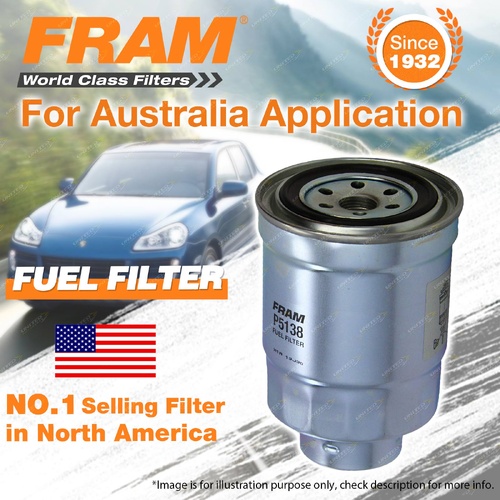 Fram Fuel Filter for Mazda Familia BV BW E2500 Turbo Diesel 4Cyl Refer Z332