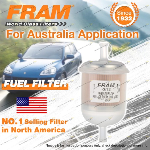 Fram Fuel Filter for Toyota Corolla KE55 KE70 Petrol 4KC 09/69-76 Refer Z14