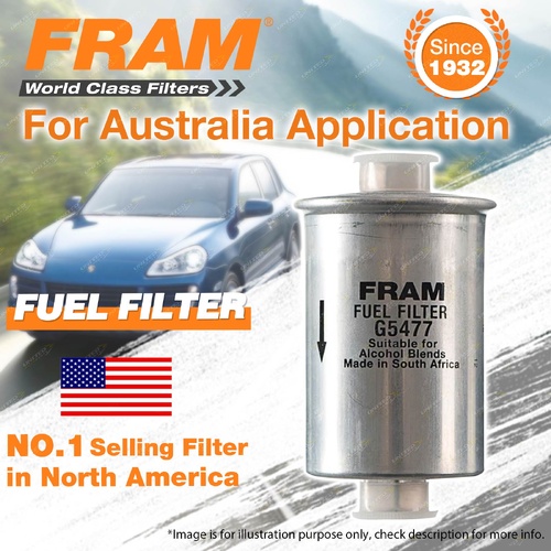 Fram Fuel Filter for Daihatsu Charade G200 G203 4CYL 1.3 1.5 Petrol Ref Z361