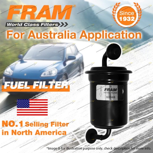 Fram Fuel Filter for Ford Telstar Petrol 4Cyl V6 1.8 2.0 2.5L Refer Z526