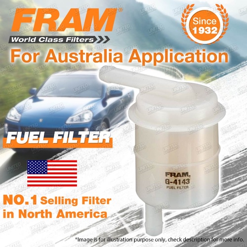 Fram Fuel Filter for Daihatsu Charade G11V XG UTE CS CX TL 3cyl 1.0 Petrol