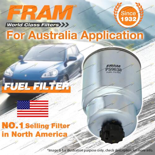 Fram Fuel Filter for Nissan Navara D40 Turbo Diesel 4Cyl 2.5L 11/2005-06/2006