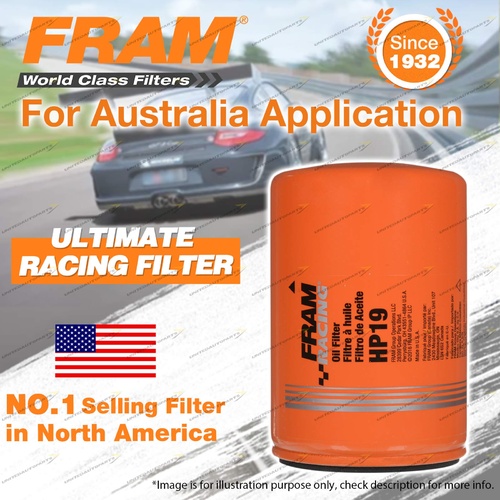 Fram Racing Oil Filter for Ford FPV SEDAN FG II GS GT GT-E GT-P GT F V8 Ref Z928