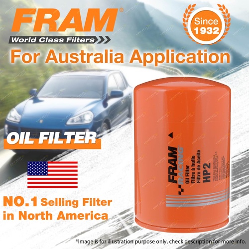 Fram Racing Oil Filter for Holden MONARO GTS Statesman HG HJ HK HQ HT HZ HX WB