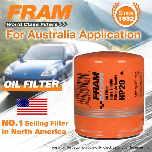 Fram Racing Oil Filter for Holden Adventra VY VZ Statesman VQ VR VS WH WK WL WM