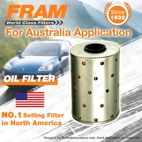 Fram Oil Filter for BMW 732i 733i 735i iL 745i E23 E32 E38 M5 M535i E28 E24 E34