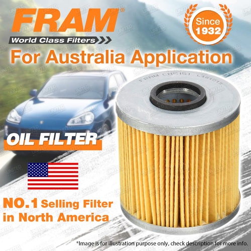 Fram Oil Filter for BMW 316i E30 318i E30 E36 318is E30 E36 518 E34 525i E34