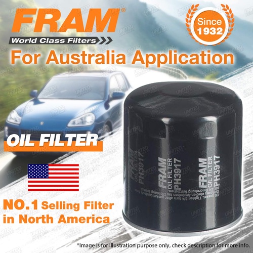 Fram Oil Filter for Honda ACCORD AD CITY GA GM PRELUDE AB 4Cyl Petrol Ref Z148A