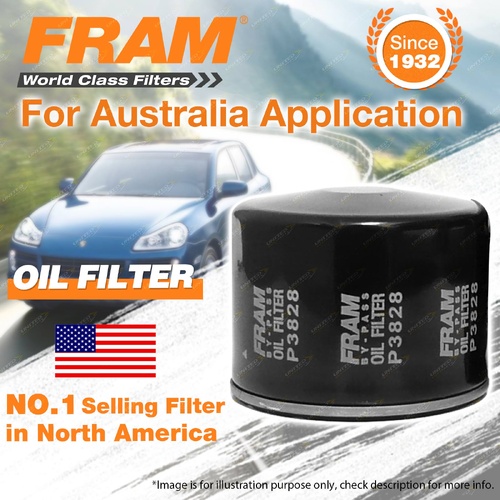 Fram Oil Filter for Ford Courier PC SGHW Econovan SGMW Laser BJEPF Telstar GVFRF