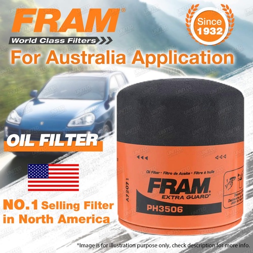 Fram Oil Filter for Hummer H2 6L Petrol 01/2003-01/2006 Refer Z160