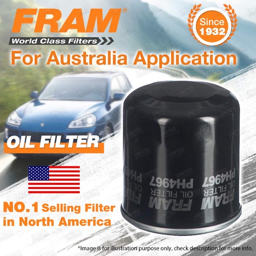 Fram Oil Filter for Daihatsu Hijet S80P S80V S81P S85T S85V 0.6 1L Ref Z386