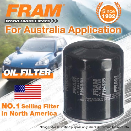 Fram Oil Filter for Alfa Romeo 147 156 932 164 166 936 GT 937 GTV V6 Spider 916S