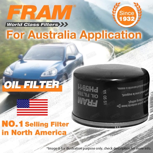 Fram Oil Filter for Alfa Romeo 156 Type 932 4Cyl 2 Petrol 937A1 02-06 Refer Z608