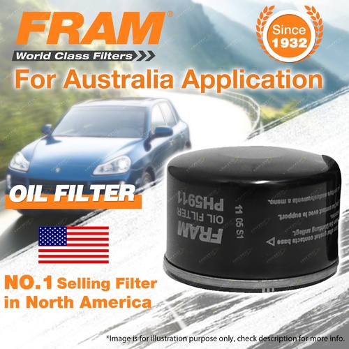 Fram Oil Filter for Renault CLIO X65 P2 P3 197 X85 Sport 200 4Cyl Ref Z608