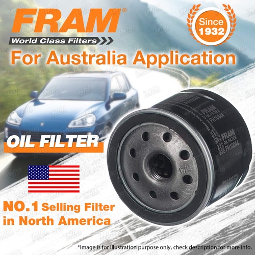 Fram Oil Filter for Ford Ecosport BK FIESTA WQ WS WT WZ Focus LW II LZ Kuga TF