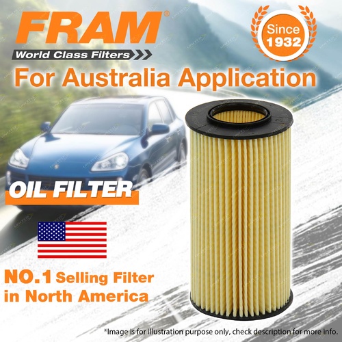 Fram Oil Filter for Volkswagen Jetta 1K 2.0L Petrol 4Cyl 12/2004-2007 Ref R2633P