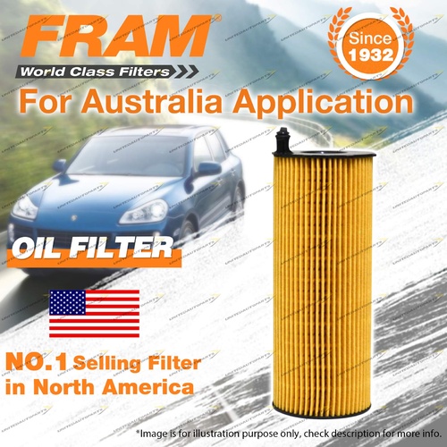 Fram Oil Filter for Porsche CAYENNE 955 6 3 Turbo Diesel CAS 04/2009-06/2010