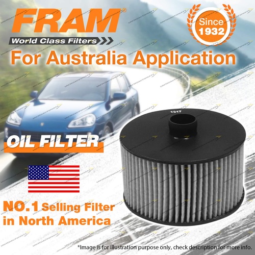 Fram Oil Filter for Renault CAPTUR J87 CLIO X98 IV Megane B95 B95 III BFB