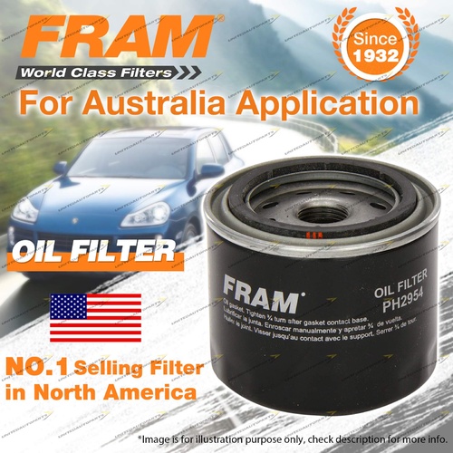 Fram Oil Filter for Suzuki SIERRA MG410 MG410 Soft Top SJ410 Refer Z125