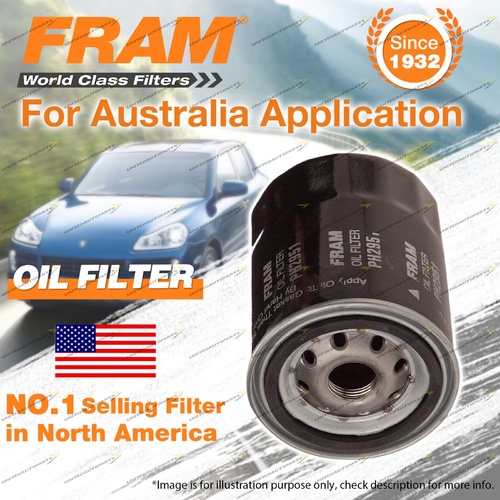 Fram Oil Filter for Holden DRover QB 1.3L Petrol 4Cyl 03/1985-1987 Ref Z172