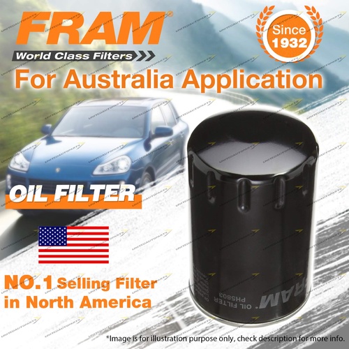 Fram Oil Filter for Audi TT 8N 1.8T 4 1.8 Petrol BFV 04/2005-2006 Ref Z631