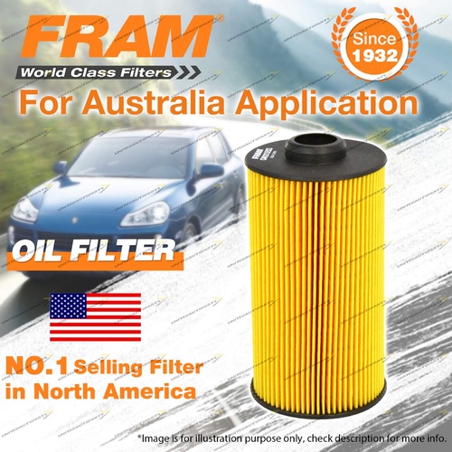 Fram Oil Filter for BMW 5 Series 530i 535i 540i E34 E39 Petrol Refer R2614P