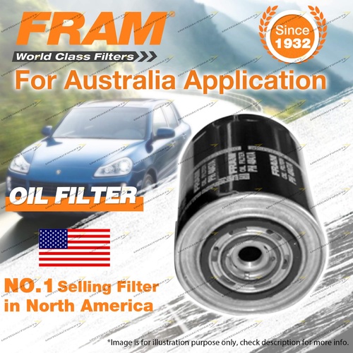 Fram Oil Filter for FIAT DUCATO 2.8 94Kw 4Cyl Turbo Diesel Refer Z513