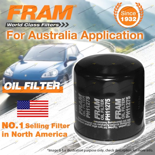 Fram Oil Filter for KIA PICANTO 1.0 1.2 JA TA G3LC 3Cyl G4LA 4Cyl Petrol