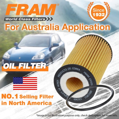 Fram Oil Filter for SAAB 9-5 II 1.6 Petrol A16LET 09/2010 Ref R2694P