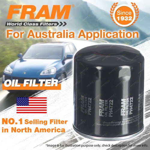 Fram Oil Filter for Suzuki Swift RS416 4cyl 1.6 Petrol M16A 1/04-12/08 Ref Z154