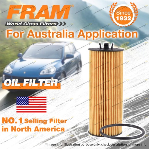 Fram Oil Filter for Volkswagen ROUTAN MiNivan V6 3.6 Petrol Refer R2731P