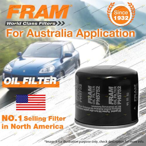 Fram Oil Filter for Honda CIVIC 9th Gen 4 1.6 Turbo Diesel N16A1 Height 69.5mm